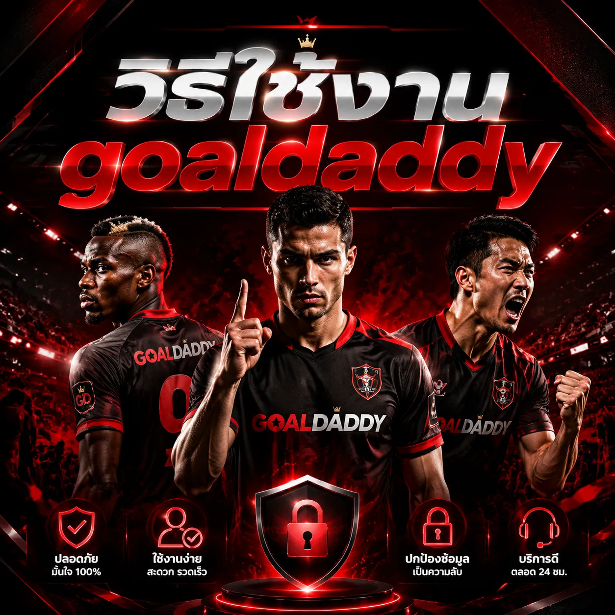 ระบบความปลอดภัย goaldaddy